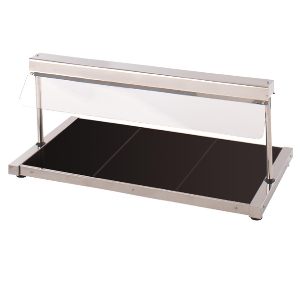 Versigen Versitop Ceramic Glass Food Warmer w/Heated Gantry - 3x1/1GN