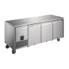 Polar U-Series Premium Triple Door Counter Freezer 420Ltr