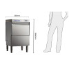 Washtech by Moffat Undercounter Glasswasher and Light Duty Dishwasher GM