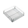 KH Glass Racks Baskets with Open Interior White