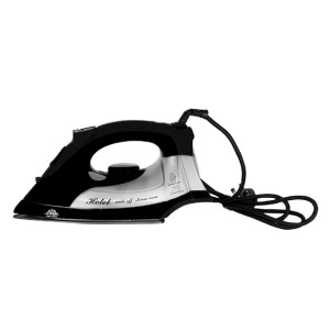 Noble & Price Steam Iron Black Adjustable Temp/Self clean/Auto Shut-off 1600W