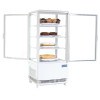 Polar C-Series Energy Efficient Curved Door Display Fridge White 86Ltr