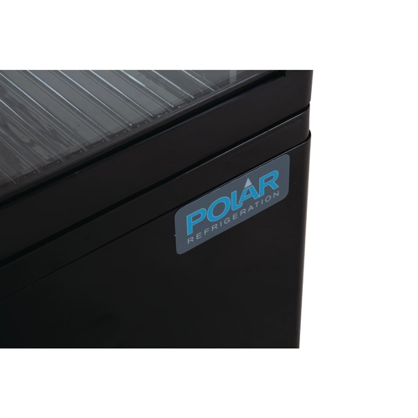Polar C-Series Energy Efficient  Display Fridge 68Ltr Black