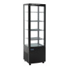 Polar C-Series Curved Door Display Fridge 235Ltr Black