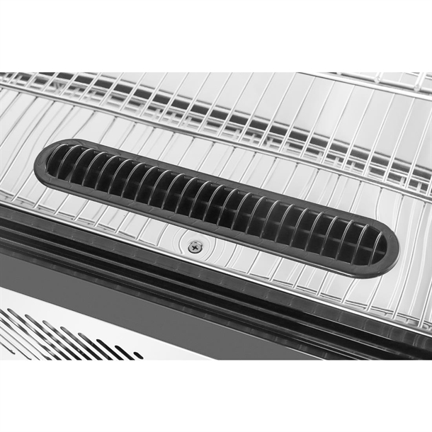 Polar G-Series Counter Display Merchandiser Square Glass - 160Ltr