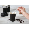 Fiesta Takeaway Coffee Cups Single Wall Black 340ml / 12oz