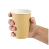 Fiesta Recyclable Hot Cup Single Wall Kraft 340ml (1000 Pack)