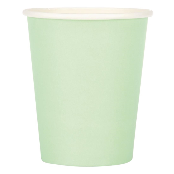 Fiesta Takeaway Coffee Cups Single Wall Turquoise 225ml / 8oz