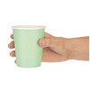 Fiesta Takeaway Coffee Cups Single Wall Turquoise 225ml / 8oz