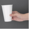Fiesta Recyclable Cold Cup Single Wall White 340ml (1000 Pack)