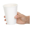 Fiesta Paper Coffee Cups 340ml 12oz White
