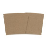 Fiesta Recyclable Corrugated Cup Sleeves for 225ml Cup (Pack of 1000)