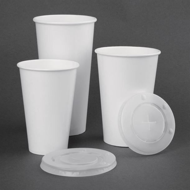Fiesta Recyclable Cold Cup Single Wall White 455ml(1000 Pack)