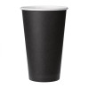 Fiesta Takeaway Coffee Cups Single Wall Black 450ml / 16oz