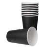 Fiesta Takeaway Coffee Cups Single Wall Black 450ml / 16oz