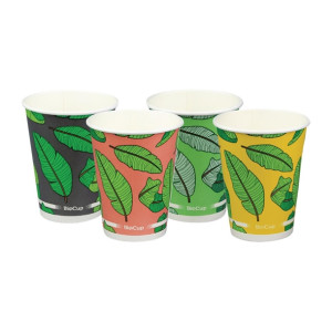 BioPak Paper Cold BioCup 390ml 12oz (1000 Pack)