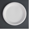 Fiesta Compostable Bagasse Round Plate 260mm (50 Pack)