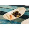 Fiesta Compostable Wooden Sushi Boats Medium 190mm (100 Pack)