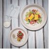 Fiesta Compostable Bagasse Round Plate Natural 179mm (50 Pack)