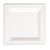 Fiesta Compostable Bagasse Square Plate 204mm (50 Pack)