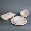 Fiesta Compostable Bagasse Round Bowls Natural Colour (Pack of 50)