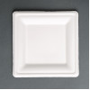 Fiesta Compostable Bagasse Square Plate 261mm (50 Pack)