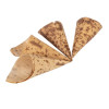 Fiesta Compostable Biodegradable Bamboo Cones 35mm (200 Pack)