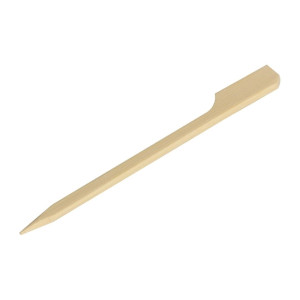 Fiesta Biodegradable Bamboo Paddle Skewers 90mm (100 Pack)