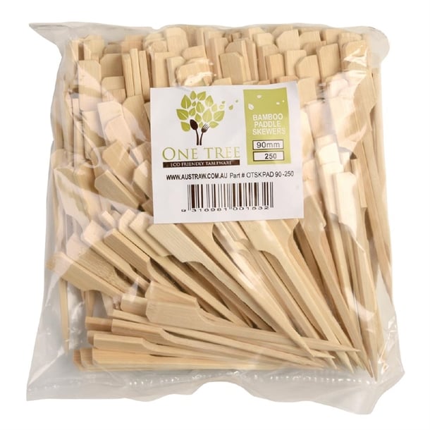 Bamboo Paddle Skewers 150mm (250 Pack)
