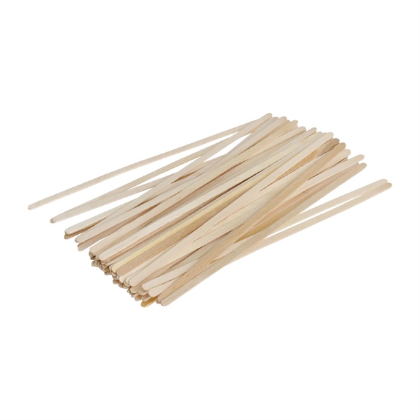 Fiesta Compostable Biodegradable Wooden Coffee Stirrers 190mm (1000 Pack)