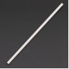 Fiesta Compostable Paper Straws White 6mm (250 Pack)