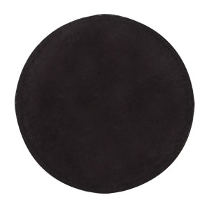 Wobbly Boot Drink Coaster - Plain Black Round (Pack 250)