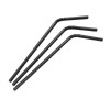 Fiesta Compostable Bendy Paper Straws Black (250 Pack)