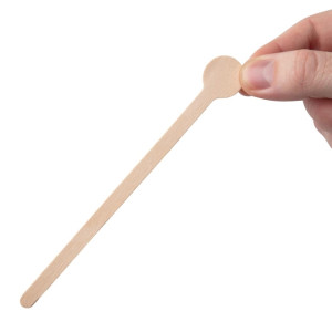 Fiesta Compostable Biodegradable Wooden Cocktail Stirrers 150mm (100 Pack)