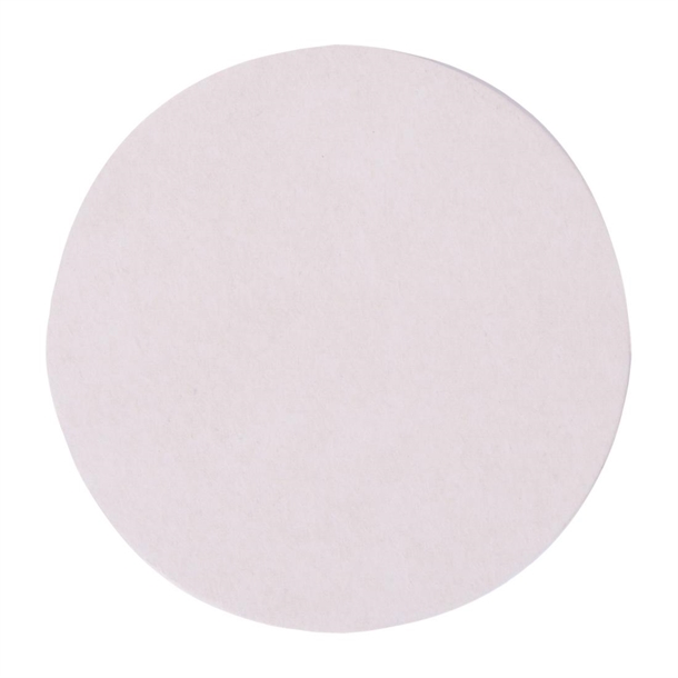 Wobbly Boot Drink Coaster - Plain White Round (Pack 250)