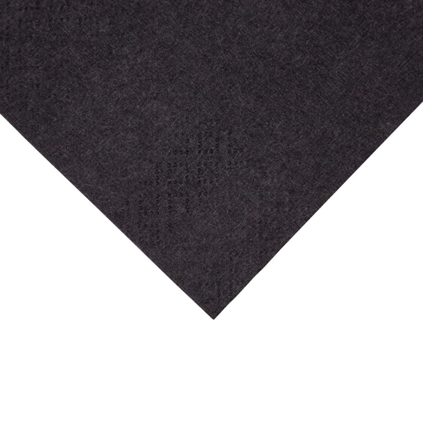 Fiesta Recyclable Lunch Napkin Black 33x33cm 2ply 1/8 Fold (2000 Pack)