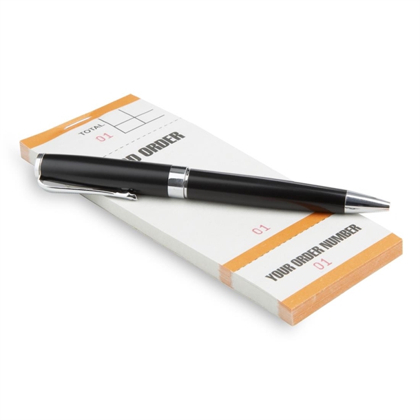 Olympia Recyclable Bar Food Order Pads with Tickets Single Leaf (50 Pack)