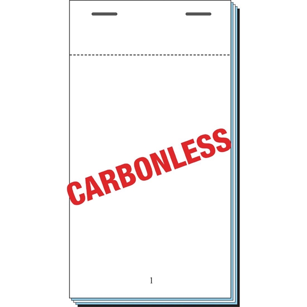 Olympia Recyclable Carbonless Waiter Pad Duplicate Small (50 Pack)