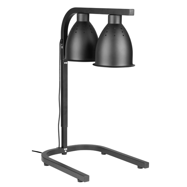 Apuro Infrared Food Warmer Matt Black