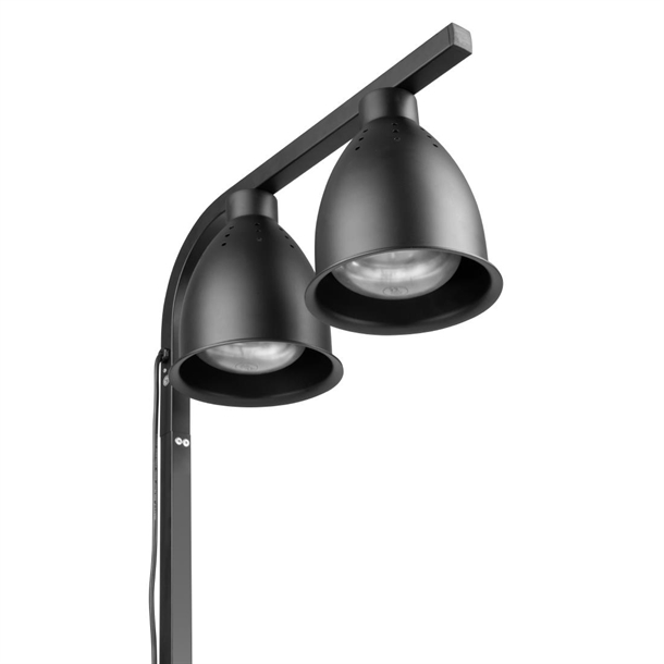 Apuro Infrared Food Warmer Matt Black