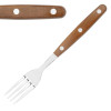 Olympia Steak Forks Wood Effect Handle (12 Pack)