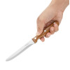 Olympia Rounded Steak Knives Wood Effect Handle (12 Pack)