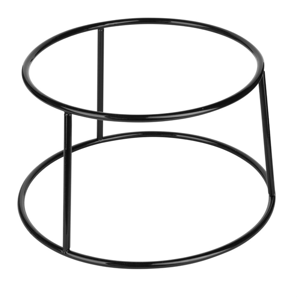 Olympia Non-Slip Riser Round Multi Black Wire 230x260x150mm