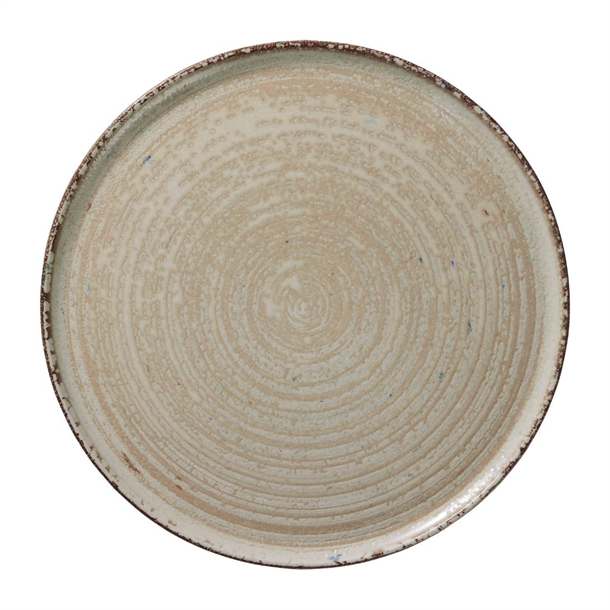 ID Fine Pizza Plate Mocha 310(Ø)mm (6 Pack)