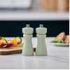Cole & Mason Kenton Rubberwood Salt & Pepper Mill Sage 60x150mm
