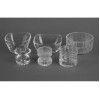 Olympia Geo Glass Tealight Holders 64x57mm (6 Pack)