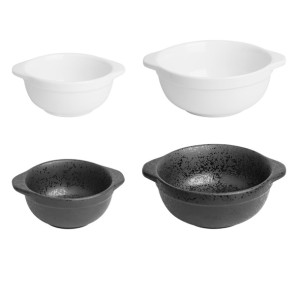 Olympia Whiteware Eared Bowls 640ml (4 Pack)