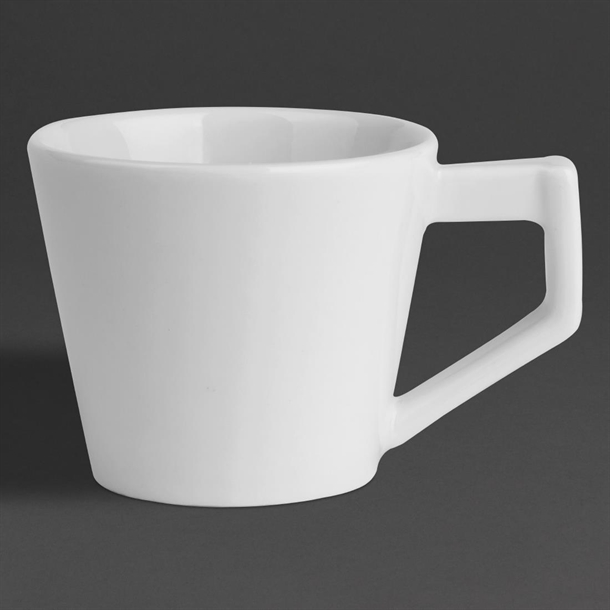 Olympia Whiteware Deco Cups 80ml (6 Pack)