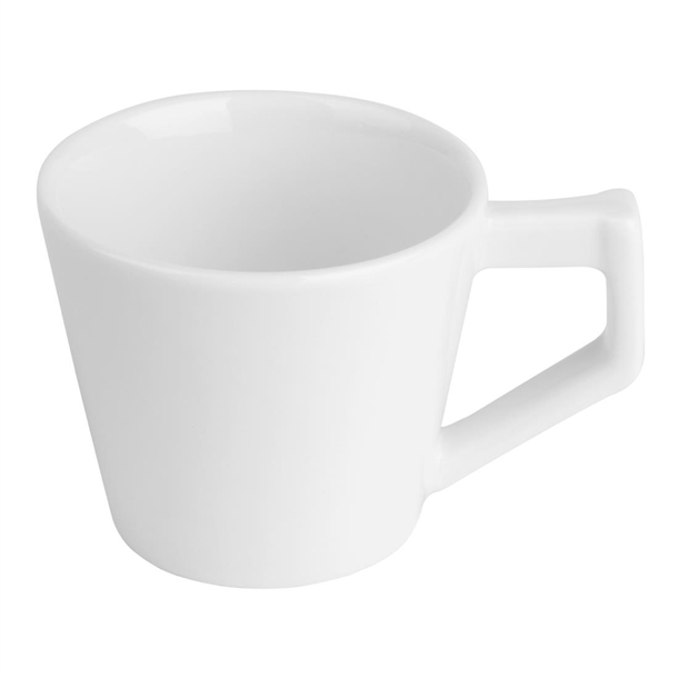 Olympia Whiteware Deco Cups 80ml (6 Pack)