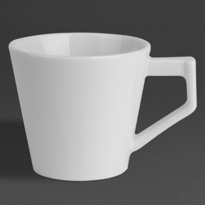 Olympia Whiteware Deco Cups 150ml (6 Pack)